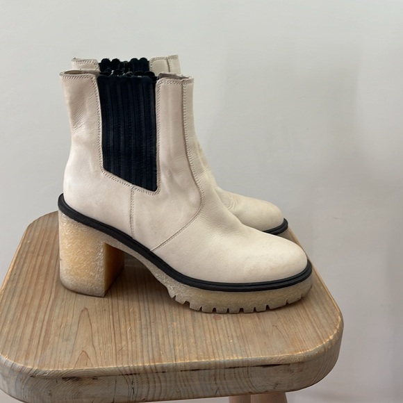 FREE PEOPLE Heeled Ankle Booties - Picture 2 of 4